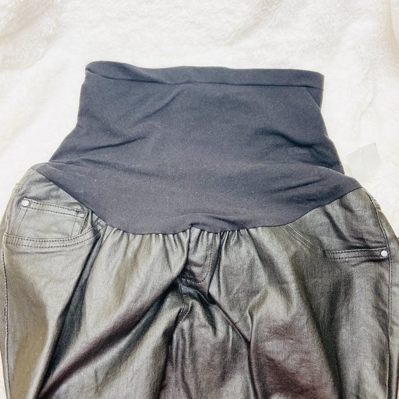 Motherhood Indigo Blue Secret Fit Belly Coated Skinny Leg Ankle Jeans Bl… - Picture 7 of 10